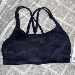 Lululemon Energy Bra, Incognito Camo Multi Grey